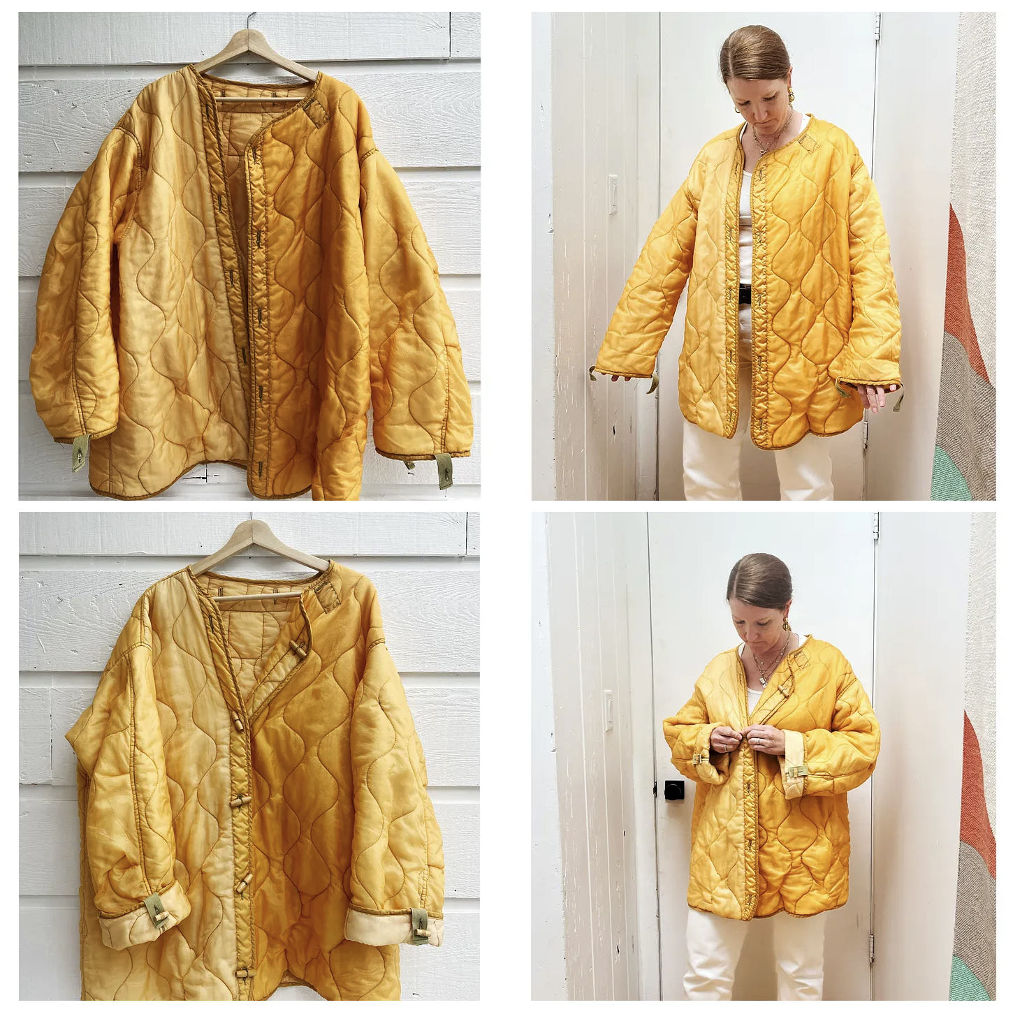 parka before and after