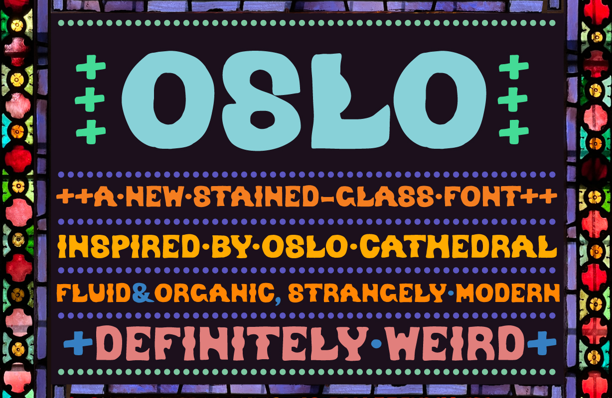 Here's how it looked in stained glass