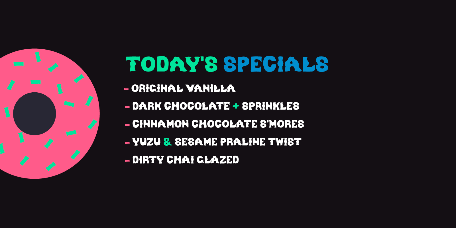 Does it work for a chunky donut shop? Not sure