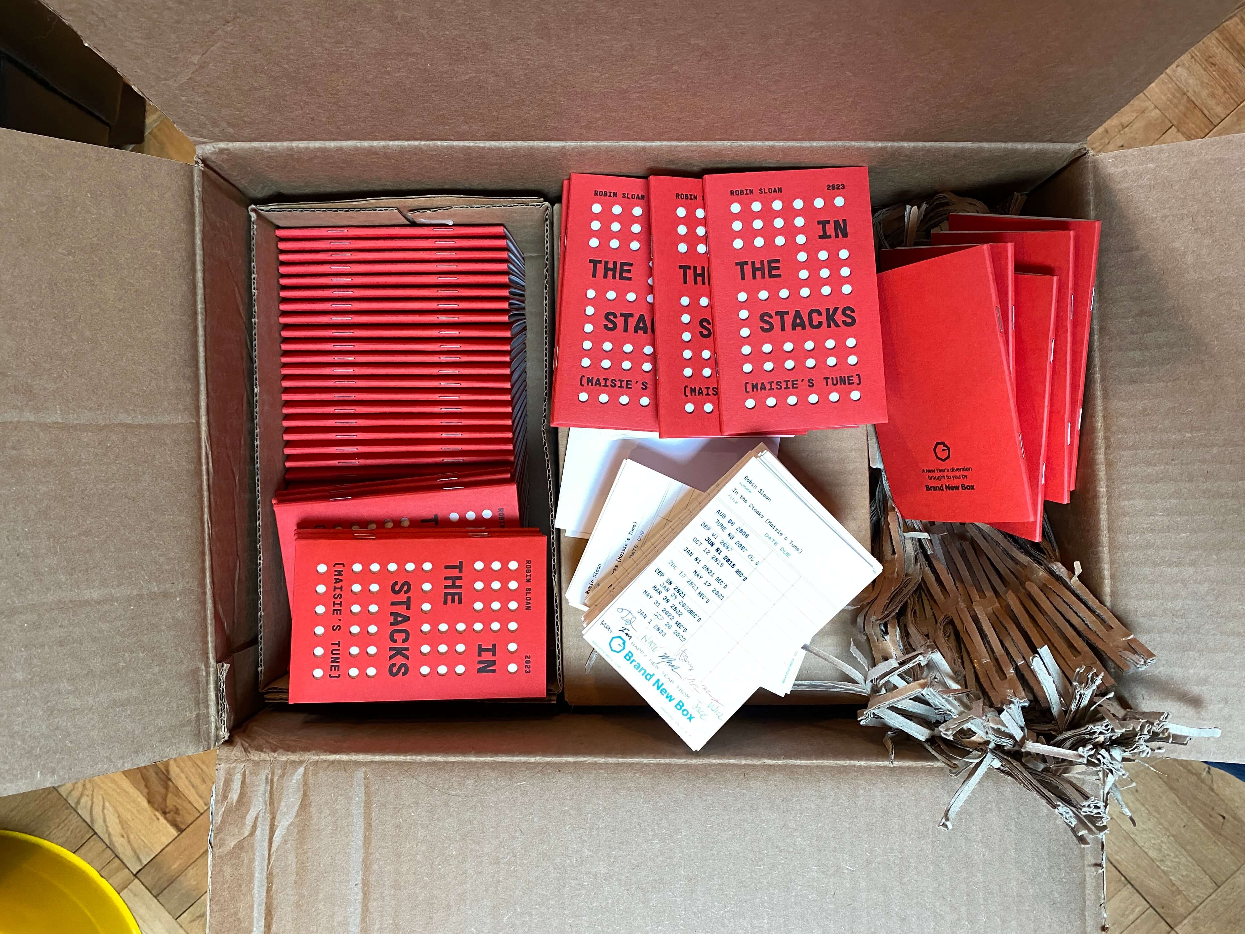 These were printed and given out to friends of my company, as a new year's gift.